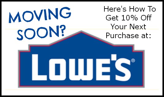 Let’s know about the Lowes coupon moving